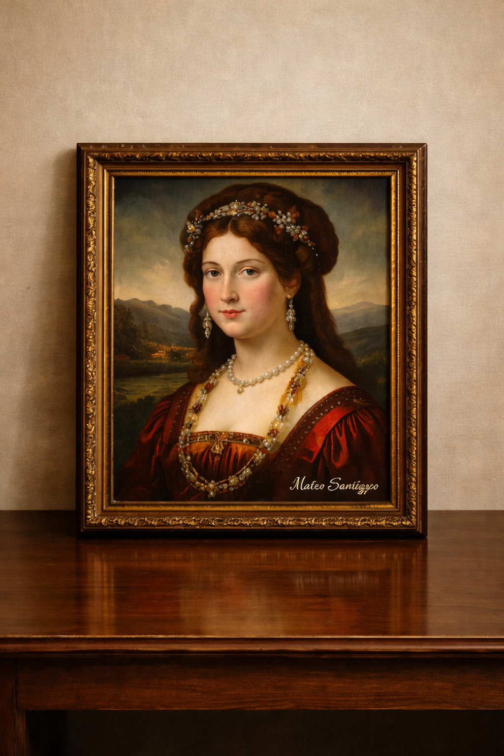 Renaissance portrait of a noblewoman